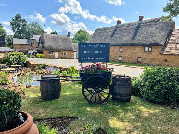 View from Wroxton hotel